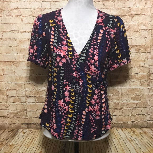 Anthropologie Wrap Blouse - Picture 2 of 8